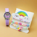 Silicone Children Bracelet Watch with Colorful Cartoon Design - 12 Vibrant Options snake - label