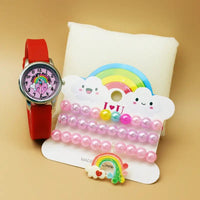 Silicone Children Bracelet Watch with Colorful Cartoon Design - 12 Vibrant Options snake - label