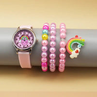 Silicone Children Bracelet Watch with Colorful Cartoon Design - 12 Vibrant Options snake - label