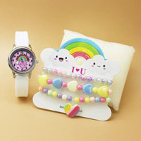 Silicone Children Bracelet Watch with Colorful Cartoon Design - 12 Vibrant Options snake - label