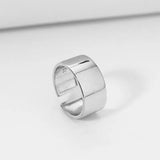 Simple Stacking Combination Ring Set with Customizable Design - 925 Sterling Silver Women's Jewelry snake - label