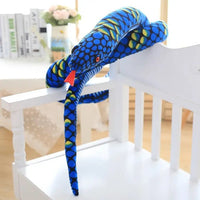 Simulation Snake Doll Plush Toy Python snake - label