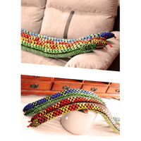 Simulation Snake Doll Plush Toy Python snake - label