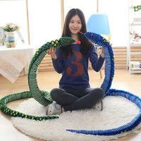 Simulation Snake Doll Plush Toy Python snake - label