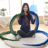 Simulation Snake Doll Plush Toy Python snake - label