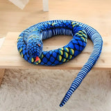 Simulation Snake Doll Plush Toy Python snake - label