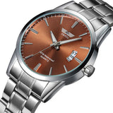 Single Day Watches for Men: 40.5mm Dial, Slim 10mm Thickness - snake - label