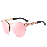 Skull Metal Sunglasses with UV Protection and Stylish PC Lens - Lightweight & Trendy Style snake - label