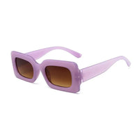 Small Frame Vintage Sunglasses with Color Options - Classic Design, High - Quality Materials snake - label