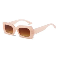 Small Frame Vintage Sunglasses with Color Options - Classic Design, High - Quality Materials snake - label