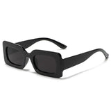 Small Frame Vintage Sunglasses with Color Options - Classic Design, High - Quality Materials snake - label