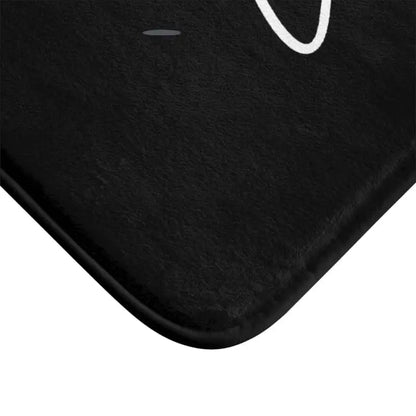 Snake Bath Mat with Anti - Slip Backing and Microfiber Construction in 2 Size Options snake - label