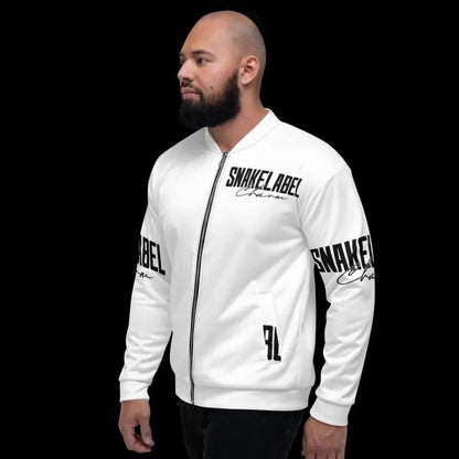 Unisex Snake Bomber Jacket – Vibrant All - Over Print for Bold Style snake - label