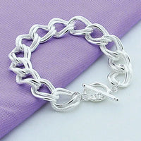 Snake Bracelet - European Style Alloy with Copper Plating Silver snake - label