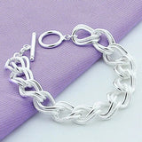 Snake Bracelet - European Style Alloy with Copper Plating Silver snake - label