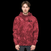 Snake Champion tie-dye hoodie - Mulled Berry