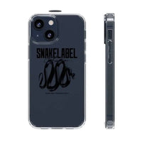 Snake Clear Cases - Durable Transparent Protection for Phones snake - label