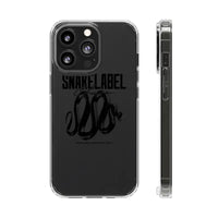 Snake Clear Cases - Durable Transparent Protection for Phones snake - label