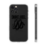 Snake Clear Cases - Durable Transparent Protection for Phones snake - label