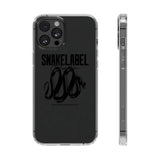 Snake Clear Cases - Durable Transparent Protection for Phones snake - label