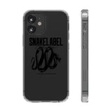 Snake Clear Cases - Durable Transparent Protection for Phones snake - label