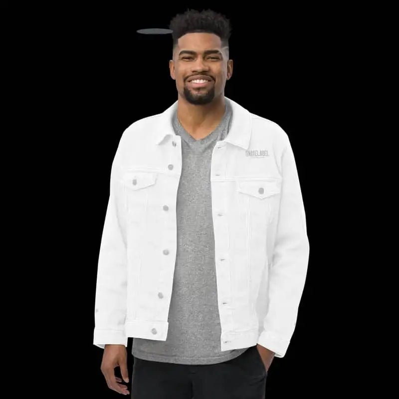 Classic Snake Denim Jacket – 99% Ring - Spun Cotton for Timeless Style snake - label