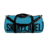 Snake Duffel Bag with Adjustable Strap & Name Tag - Lightweight 100% Polyester Travel Bag for Gym & Trips snake - label