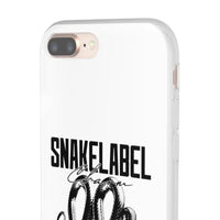 Snake Flexi Cases - Slim, Flexible & Durable Clear TPU Phone Cases snake - label