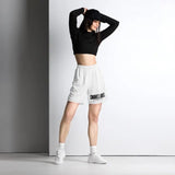 Snake Mesh Shorts | 100% Recycled Polyester, Lightweight Design, UPF50+ Protection snake - label