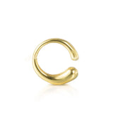 Snake Pattern Glossy Ring in Radiant Golden Finish - Titanium Steel, No. 6/7/8 Sizes - snake - label