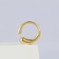 Snake Pattern Glossy Ring in Radiant Golden Finish - Titanium Steel, No. 6/7/8 Sizes - snake - label