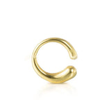 Snake Pattern Glossy Ring in Radiant Golden Finish - Titanium Steel, No. 6/7/8 Sizes snake - label