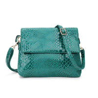 Snake Pattern Small Bag with Trendy Design & Spacious Interior - 23x20x5.5 CM snake - label