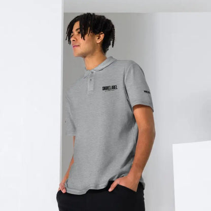 nake Pique Polo Shirt - Lightweight, Durable, 100% Ring - Spun Cotton for Comfort snake - label
