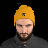 Snake Pom - Pom Beanie with 100% Acrylic Knit Design for Warmth & Style snake - label