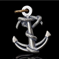 Snake Rope Anchor Pendant Silver Unisex Pendant 31.6 * 46.2mm snake - label