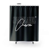 Snake Shower Curtains Set - Durable Polyester, One - Sided Print, Perfect Fit (Size Variance +/ - 2") snake - label