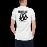 Snake Sleeve V-Neck T-Shirt - S