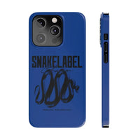 Snake Slim Phone Cases - Slim Design, Glossy Finish, Durable Material - Set of 2 snake - label