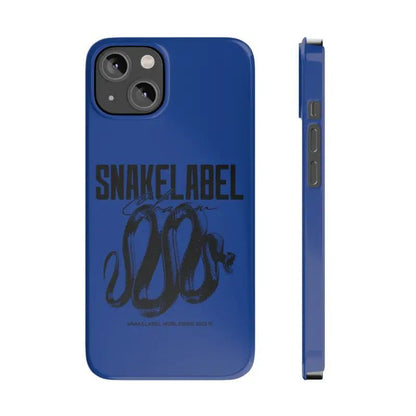 Snake Slim Phone Cases - Slim Design, Glossy Finish, Durable Material - Set of 2 snake - label