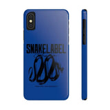 Snake Slim Phone Cases - Slim Design, Glossy Finish, Durable Material - Set of 2 snake - label