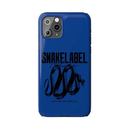 Snake Slim Phone Cases - Slim Design, Glossy Finish, Durable Material - Set of 2 snake - label