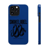 Snake Slim Phone Cases - Slim Design, Glossy Finish, Durable Material - Set of 2 snake - label