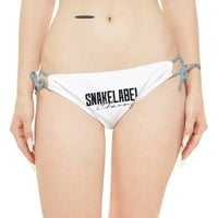 Snake Strappy Bikini Set with Adjustable Straps & Removable Cups snake - label