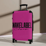 Snake Suitcase.Durable Swivel Wheels, Built - in Lock snake - label