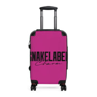 Snake Suitcase.Durable Swivel Wheels, Built - in Lock snake - label