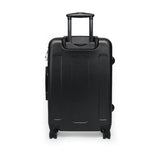 Snake Suitcase: Polycarbonate & ABS Hard - Shell, 360° Swivel Wheels, Built - In Lock, Adjustable Telescopic Handle snake - label