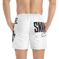 Snake Swim Trunks (AOP) - Quick - Dry Lightweight Design for Summer Fun snake - label