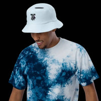 Snake terry cloth bucket hat - Light Blue