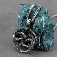 Snake Titanium Steel Pendant - bracelets